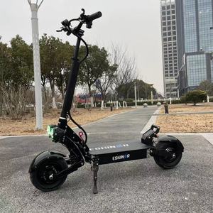 Trottinette électrique adulte 11 pouces tout-terrain/route 6000W à double moteur, batterie lithium 60V 30-40AH, autonomie 60-120KM, pliable, avec certification CE - Product Image 1