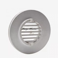 Accessoires en plastique marin sortie de réservoir de stockage ronde