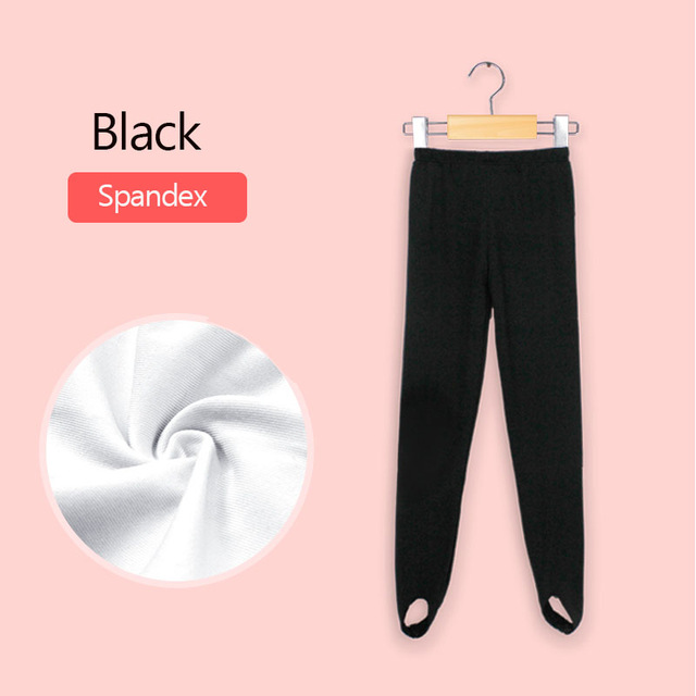 Schwarzer Spandex