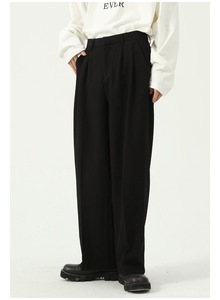 Pantalones de vestir cómodos y geniales para hombre, pantalones de vestir informales holgados de pierna recta de verano para hombre, pantalones de traje informales de pierna ancha para hombre - Product Image 4