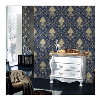 Papier peint vinyle de haute qualité 1.06M * 15.6M Design damassé de luxe Catalogue PDF gratuit
