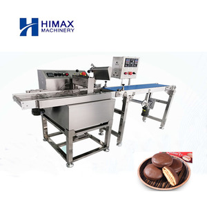 Cân Nhỏ 15Kg/Mẻ Dây Chuyền Bọc Sô Cô La Hoàn Toàn Tự Động Cho Bánh/Bánh Rán/Bánh/Bánh Wafer - Product Image 3