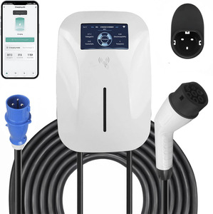 Estación de carga para vehículos eléctricos OEM ODM NEMA 14-50, cargador de nivel 2, estación de carga inteligente para el hogar, Wallbox, estación de carga portátil para vehículos eléctricos. - Product Image 1