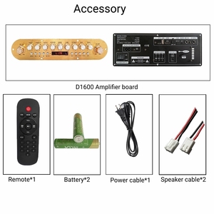 Placa Amplificadora <span class=keywords><strong>de</strong></span> Potencia para Altavoz Portátil, Karaoke al Aire Libre, Maleta <span class=keywords><strong>con</strong></span> Asa, <span class=keywords><strong>Bluetooth</strong></span> 12V 220V, Efecto <span class=keywords><strong>de</strong></span> <span class=keywords><strong>Sonido</strong></span> DSP - Product Image 6
