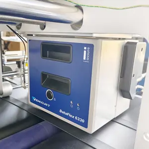 Impressora TTO QR code transferência térmica overprinter Videojet 6330 DataFlex mfg codificação máquina TTO impressora