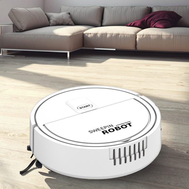 Household Battery Automatic Cleaning Dust Collector Mopping Home Battery powered robot vacuum cleaner