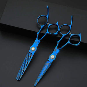 Ciseaux à cheveux Kawamoto Blue Swallowtail de 6 pouces, ciseaux à effiler pour droitiers, outils de coiffure professionnels - Product Image 4