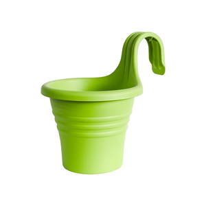 Planteur décoratif <span class=keywords><strong>de</strong></span> balcon, <span class=keywords><strong>pot</strong></span> <span class=keywords><strong>de</strong></span> fleurs en plastique, <span class=keywords><strong>suspendu</strong></span> sans fil, avec <span class=keywords><strong>crochet</strong></span> - Product Image 6