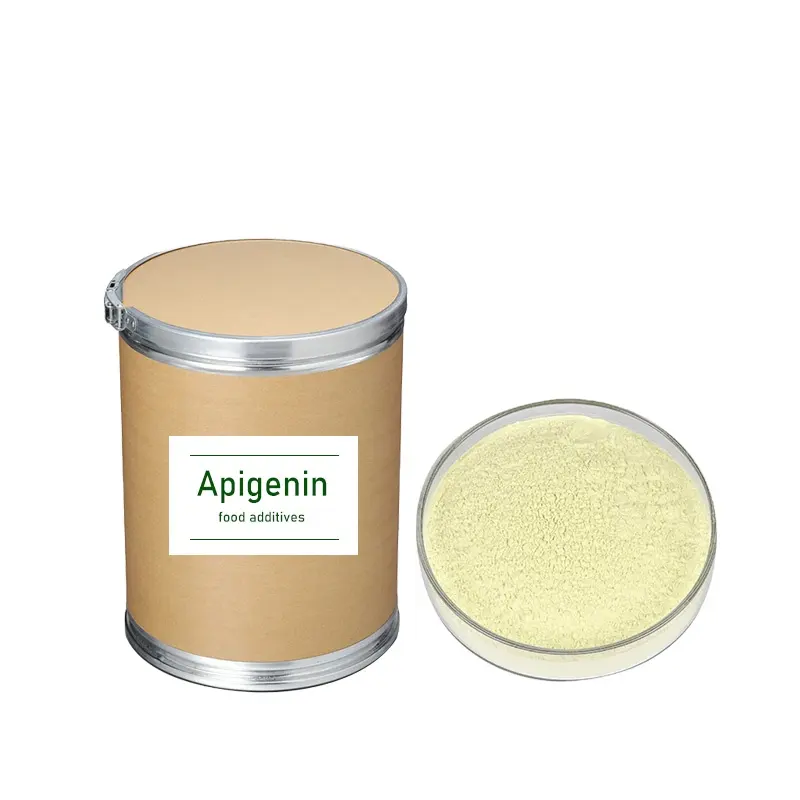 Apigenina pura natural do extrato 98% da camomila do extrato de CAS 520-36-5 do suplemento ao pó do extrato da apigenina