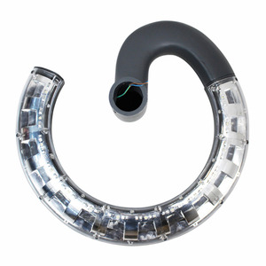 Lámpara LED de Jardín para Exteriores, Iluminación de <span class=keywords><strong>Caminos</strong></span>, Diseño Delgado de <span class=keywords><strong>Cuatro</strong></span> Brazos, Poste de PC, Estilo Coreano, para Parques, Corea del Sur, ROK, Espiral - Product Image 2