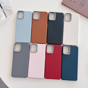 Compatible avec l'étui de téléphone Samsung A06, coque de protection en TPU à texture simili cuir avec grand trou S25, résistante à l'usure, anti-chute - Product Image 2