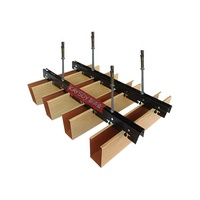 Paneles de Techo Falsos de Aleación de Aluminio Ligeros para Interiores, Precio Económico, Techo Suspendido de Fácil Instalación