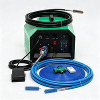 Machine de détartrage électrique pour chaudières industrielles, élimination des tartres des tubes d'échangeurs thermiques, brosse rotative