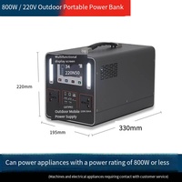 Centrale Électrique Solaire Portable avec Batterie au Lithium USB, Recharge Sans Fil, Stockage d'Énergie Domestique, Pack de Batteries au Lithium 18650