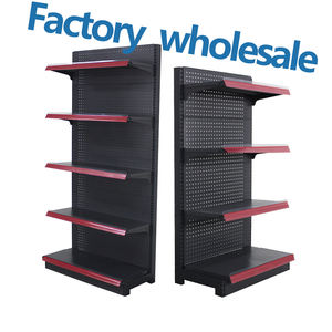 رفوف عرض للبيع بالتجزئة في السوبر ماركت ومتاجر البقالة، رفوف معدنية خفيفة الوزن - Product Image 3