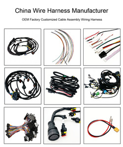 Özel Otomotiv Terminali 2-16 Pin Konnektör Kablosu ve Kablo Demeti Montajları Kablo Demeti Tasarımı - Product Image 6