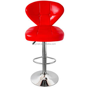 Chaise de comptoir TUQ Office Choice, facile à nettoyer, avec dossier de 27,5 cm, pour zone de réception et studio - Product Image 3