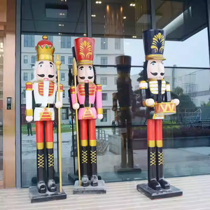 Grand <span class=keywords><strong>Casse</strong></span>-<span class=keywords><strong>Noisette</strong></span> grandeur nature de 6 pieds Ornement de Noël 180cm Géant Décoration d'événement extérieur Résine Artisanat <span class=keywords><strong>Casse</strong></span>-<span class=keywords><strong>Noisette</strong></span> <span class=keywords><strong>Soldat</strong></span> - Product Image 3