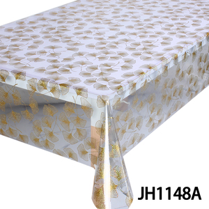 Nouvelle conception 2025, vente en gros d'usine, <span class=keywords><strong>nappe</strong></span> <span class=keywords><strong>transparente</strong></span> en PVC imprimée, imperméable, résistante à l'huile et à la chaleur - Product Image 2