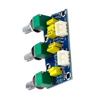 XH-M802 Carte de préampli mixeur passif avec panneau frontal et panneau de réglage pour ajustement des fréquences hautes et basses