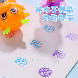 Joli tampon Dragon pour enfants, motif de récompense pour enseignant, petit tampon en plastique, taille unique, 4-6 ans - Product Image 2