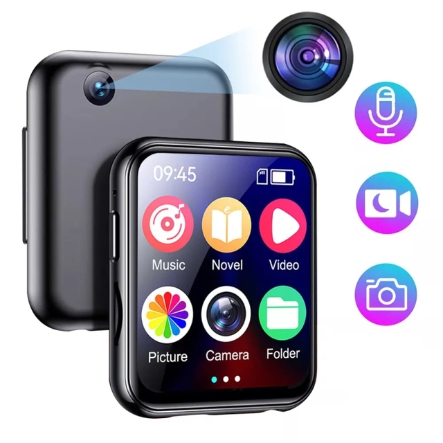A30 MP3 Player With FHD 720P Digital Camera Wireless 5.4 Lossless Sound Audio Player Excluding Memory Card