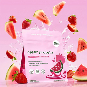 Clear Whey & Collagen <b>Protein</b> Blend Drink, 20g <b>Protein</b>, 0 Sugar, Light Fruity <b>Protein</b> Beverage for Women - Product Image 3