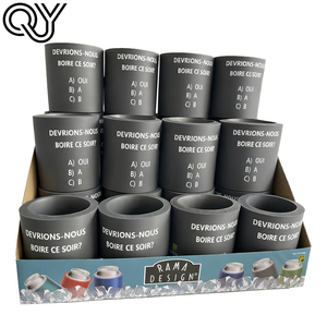 Ống giữ lon bia cách nhiệt, thân thiện với môi trường, có thể tái chế, in chuyển nhiệt, chất liệu xốp <span class=keywords><strong>NBR</strong></span>, dùng làm quà tặng khuyến mãi - Product Image 4