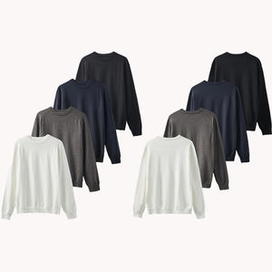 Pull rétro à col rond pour homme, automne-hiver, style décontracté, personnalisable, tricot torsadé, pull de couple, haut - Product Image 1