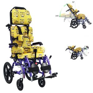 Silla de Ruedas Ortopédica para Niños con Parálisis Cerebral |   Estabilidad Mejorada con Correas de Fijación al Vehículo y Soportes Ajustables - Product Image 1