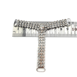 Conector de Cristal en Forma de Y para Trajes de Baño, Conector de Diamantes para Bikini - Product Image 2