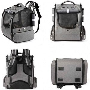 Muestra gratuita: Bolsa de transporte transpirable de malla aprobada para avión, para mascotas, pájaros, loros, jaulas para animales, mochila transportadora de aves - Product Image 4