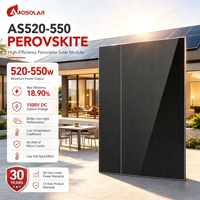 Panneaux solaires monocristallins OEM de haute qualité 520 Watt Perovskite pour usage domestique, panneaux solaires bon marché 530w 540w 550w