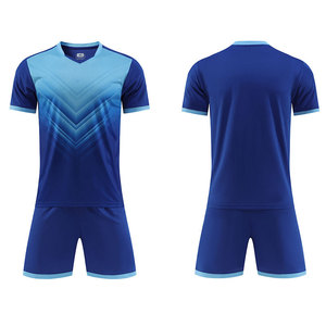 Kaos Olahraga Bernapas Cepat Kering Grosir, Celana Pendek Tim Pemain Sepak Bola Custom Ukuran XL Musim Panas - Product Image 2