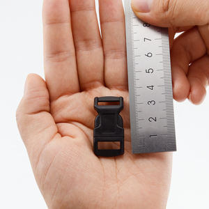 1/2 ''Clips de <span class=keywords><strong>Bracelet</strong></span> Paracord profilés incurvés Boucles à dégagement latéral rapide en plastique Sangles Accessoires - Product Image 2