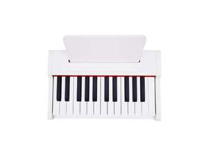 Piano Digital de madera de 25 teclas para niños, Mini teclado electrónico con soporte de música, portátil para niños y adultos, educación temprana - Product Image 1