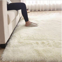 Tapis de sol en peluche pour la décoration de la chambre à coucher, restez au chaud, recouvert d'un tapis personnalisé, tapis shaggy