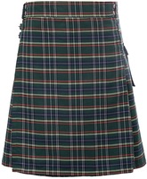 Kilts traditionnels pour hommes, plissés, en tartan, grande taille, hybrides écossais, en lin noir et tartan, avec sangles en cuir, kilts pour hommes