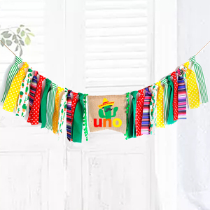 Banners <span class=keywords><strong>de</strong></span> fiesta <span class=keywords><strong>de</strong></span> moda <span class=keywords><strong>de</strong></span> México con tela colorida, pancartas temáticas <span class=keywords><strong>de</strong></span> <span class=keywords><strong>Cactus</strong></span>, suministros <span class=keywords><strong>de</strong></span> decoración para fiesta <span class=keywords><strong>de</strong></span> cumpleaños para niños - Product Image 2