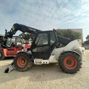 Chariot télescopique de 4 tonnes Chariot élévateur de chantier Manitou Bobcat d'occasion Chariot télescopique tout Terrien de 14m avec stabilisateur - Product Image 2