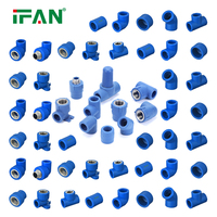 Raccords IFAN sans soudure ASTM F2389 PPR 20-125MM Matériaux de plomberie PN25 Coude à emboîtement en T pour alimentation en eau Raccords PPR