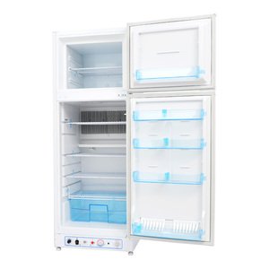 Refrigerador de Gas de 380L, AC110V 220V, Doble Puerta, Congelador Superior, Doble Alimentación para DDG-390D2E(B), Doble Fuente de Alimentación AC 110V/220V + Gas LPG - Product Image 3