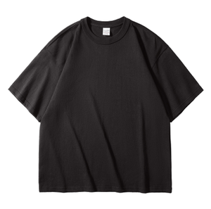 Camiseta Oversized de 300g para Homens, 100% Algodão, T-Shirt Simples com Ombros Caídos - Product Image 2