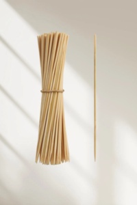 Divers bâtonnets d'encens en bambou Zixe imprimés avec logo personnalisé bâtonnets de viande droits et ronds pour cuisine d'extérieur en vente - Product Image 2