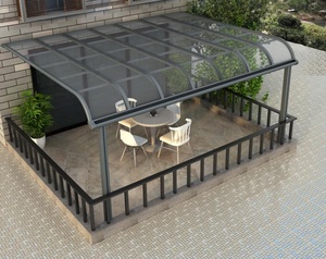 Meilleure Vente Hongqi – Auvent de Jardin Extérieur en Aluminium, Imperméable et Robuste, pour Patio - Product Image 4