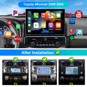 Autoradio Android 14,5 pouces avec CarPlay sans fil pour Toyota 4Runner 2009 et plus - Écran tactile HD, navigation GPS, radio - Product Image 6