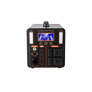 Nouvelle station d'alimentation portable au lithium-ion 1500W d'origine, onde sinusoïdale pure, contrôleur MPPT, entrée panneau solaire 200W, démarrage de voiture - Product Image 2