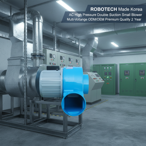 [ROBOTECH ผลิตในเกาหลี] เครื่องเป่าลมแรงดันสูงแบบดูดสองทาง ใบพัดเหล็กหล่อ แรงดันไฟฟ้าหลากหลาย รับผลิตแบบ ODM/OEM คุณภาพพรีเมียม รับประกัน 2 ปี - Product Image 3