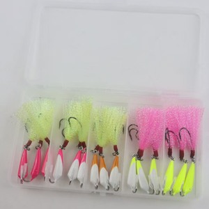 Boîte <span class=keywords><strong>de</strong></span> 15 pièces <span class=keywords><strong>de</strong></span> haute qualité 7g 10g 14g, tête <span class=keywords><strong>de</strong></span> pêche au <span class=keywords><strong>thon</strong></span>, hameçon en plomb pour bar, pêche <span class=keywords><strong>de</strong></span> fond dans les rivières - Product Image 3