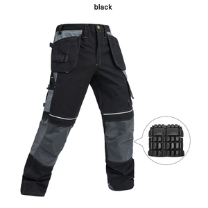 <span class=keywords><strong>Pantalon</strong></span> cargo <span class=keywords><strong>de</strong></span> travail coupe-vent en polyester résistant aux coupures avec fermeture éclair - Product Image 3